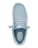 Wally Stretch Sox Shoes in Cloud Blue & Dawn Blue