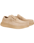 The Hey Dude Shoes Mens Wally Comf Suede Shoes in Tan