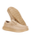 The Hey Dude Shoes Mens Wally Comf Suede Shoes in Tan