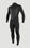 Epic 3/2mm Back Zip Wetsuit in Black