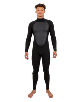 The O'Neill Mens Mens Epic 4/3mm Back Zip Wetsuit in Black