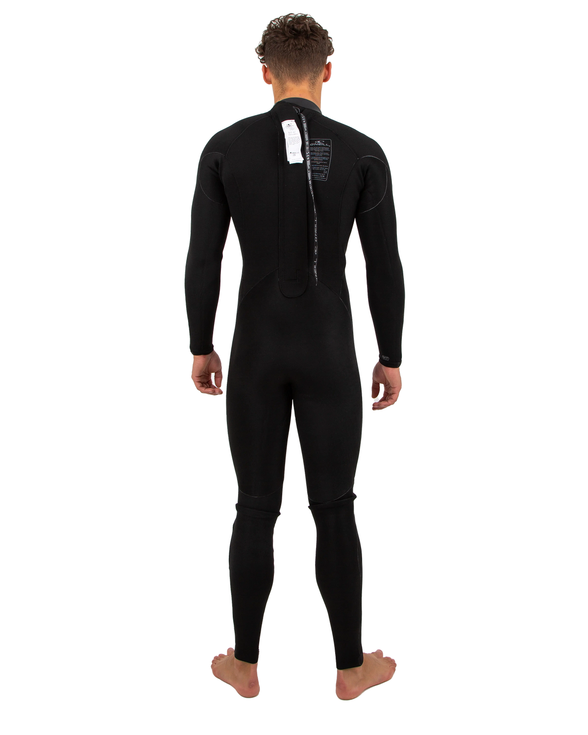The O'Neill Mens Mens Epic 4/3mm Back Zip Wetsuit in Black