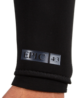 The O'Neill Mens Mens Epic 4/3mm Back Zip Wetsuit in Black