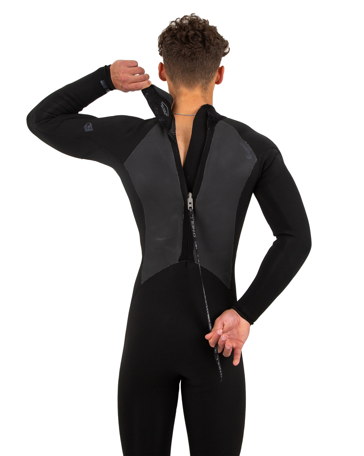 The O'Neill Mens Mens Epic 4/3mm Back Zip Wetsuit in Black