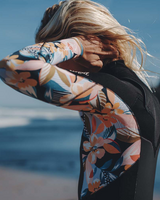 Epic 3/2mm Back Zip Wetsuit in Black & Demiflor