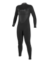Epic 5/4mm Back Zip Wetsuit in Black, Black & Black