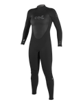 Epic 5/4mm Back Zip Wetsuit in Black, Black & Black