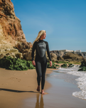 Epic 5/4mm Back Zip Wetsuit in Black, Black & Black