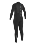 Epic 5/4mm Back Zip Wetsuit in Black, Black & Black