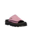 ZebZag EH Suede Sliders in Dusty Rose