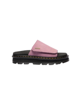 ZebZag EH Suede Sliders in Dusty Rose