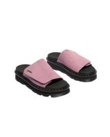 ZebZag EH Suede Sliders in Dusty Rose
