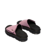 ZebZag EH Suede Sliders in Dusty Rose