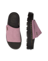 ZebZag EH Suede Sliders in Dusty Rose