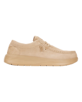 Wendy Comf Suede Shoes in Tan