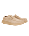 Wendy Comf Suede Shoes in Tan