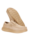 Wendy Comf Suede Shoes in Tan