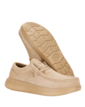 Wendy Comf Suede Shoes in Tan