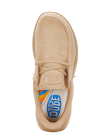 Wendy Comf Suede Shoes in Tan