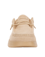 Wendy Comf Suede Shoes in Tan