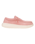 Wendy Comf Suede Shoes in Rose Pink & Whisper Pink