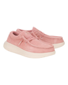 Wendy Comf Suede Shoes in Rose Pink & Whisper Pink