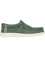 Wally Jute Shoes in Sea Green