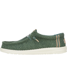 Wally Jute Shoes in Sea Green