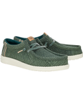 Wally Jute Shoes in Sea Green