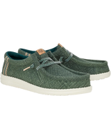 Wally Jute Shoes in Sea Green