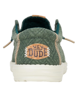 Wally Jute Shoes in Sea Green