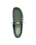 Wally Jute Shoes in Sea Green