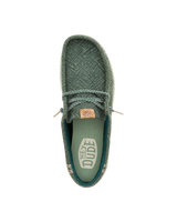 Wally Jute Shoes in Sea Green