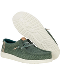 Wally Jute Shoes in Sea Green
