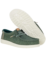 Wally Jute Shoes in Sea Green