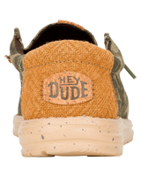 Wally Palm Jute Shoes in Burnt Olive & Ginger Brown