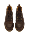 Lowell Chukka 6-Eye Crazy Horse Boots in Dark Brown