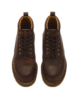 Lowell Chukka 6-Eye Crazy Horse Boots in Dark Brown