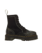 Jadon Rodeo 8-Eye Classic Pull Up+ Bronx Suede Boots in Black