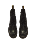 Jadon Rodeo 8-Eye Classic Pull Up+ Bronx Suede Boots in Black