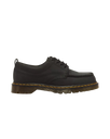 Lowell 4-Eye Crazy Horse Leather Shoes in Black