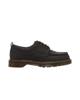Lowell 4-Eye Crazy Horse Leather Shoes in Black