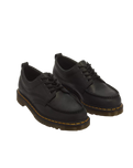 Lowell 4-Eye Crazy Horse Leather Shoes in Black