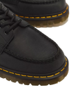 Lowell 4-Eye Crazy Horse Leather Shoes in Black
