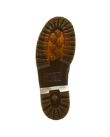 Lowell 4-Eye Crazy Horse Leather Shoes in Black