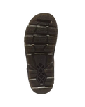 ZebZag Crazy Horse Leather Mules in Dark Brown