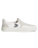 The Cariuma Mens Slip On Skate Pro Shoes in Off White & Black Logo