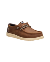 Wally Leather Shoes in Robe Brown & Mole Brown