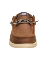 Wally Leather Shoes in Robe Brown & Mole Brown