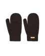 The Barts Womens Witzia Mittens in Dark Brown